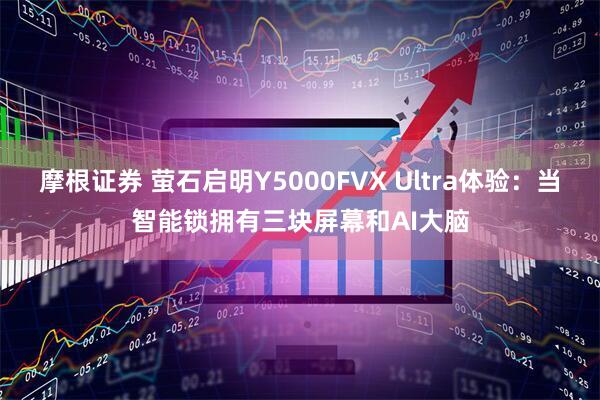 摩根证券 萤石启明Y5000FVX Ultra体验：当智能锁拥有三块屏幕和AI大脑