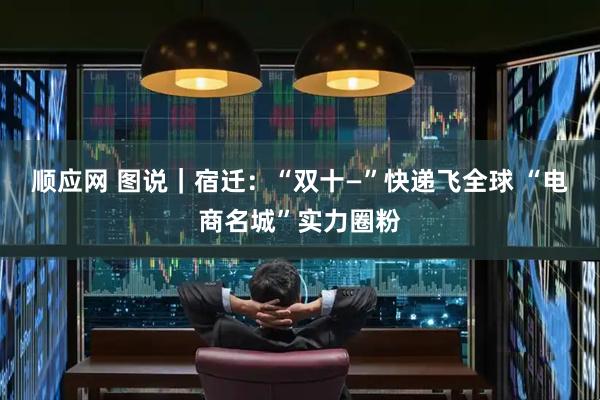 顺应网 图说｜宿迁：“双十—”快递飞全球 “电商名城”实力圈粉